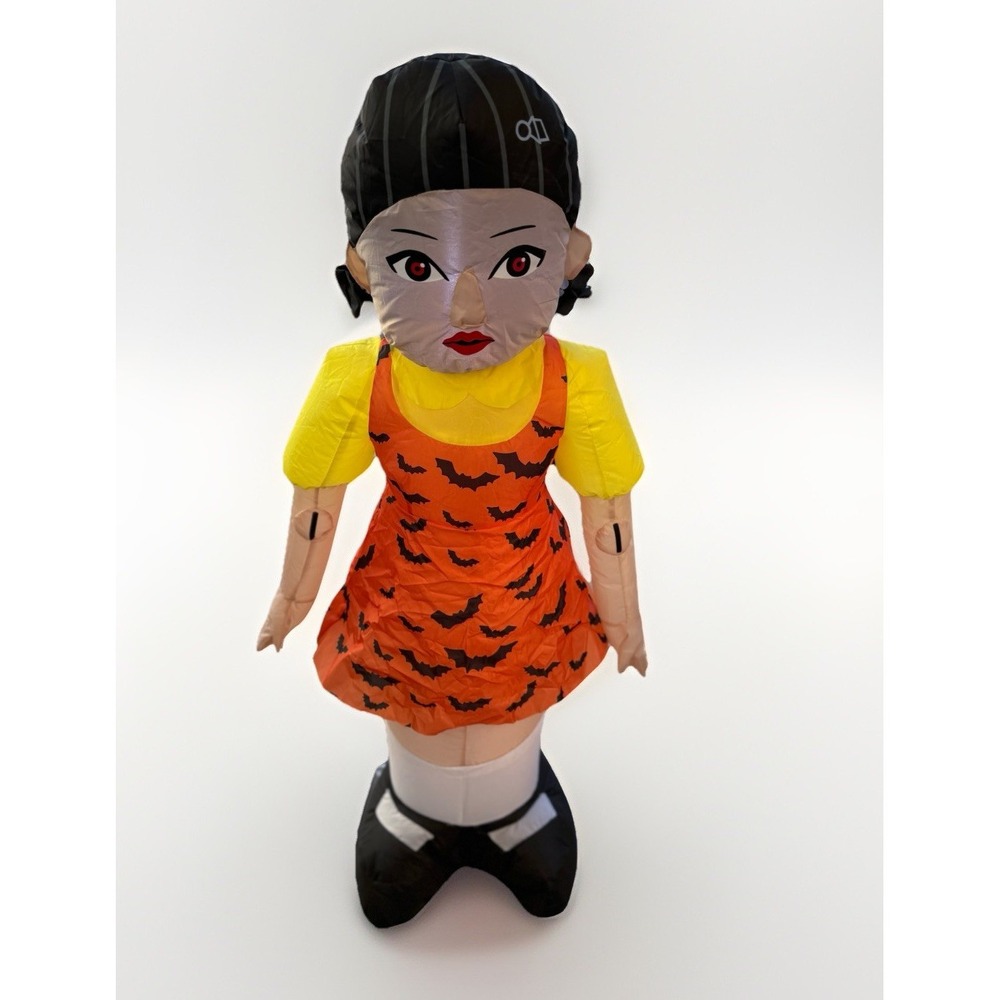 Netflix Squid Game Young-Hee Doll Airblown Inflatable 3.5 FT Lights Up #5746908